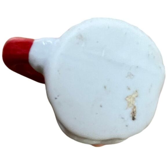 Vintage Japan Winking Santa Christmas Mug Miniature Mug 1 1/2 inches Height - Picture 3 of 5